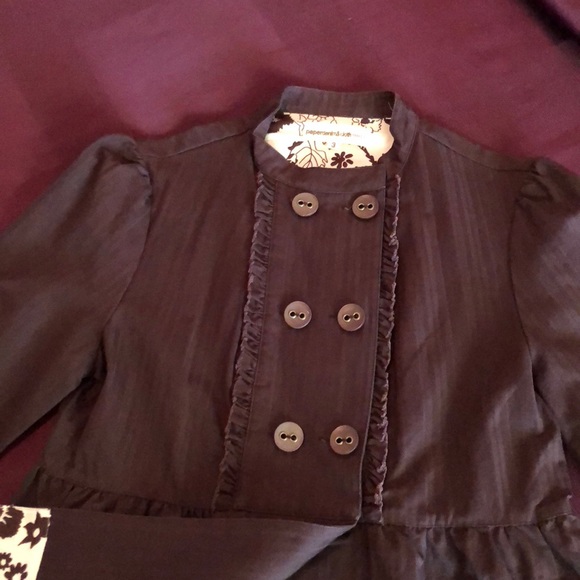 NWOT Paperdenim&cloth brown denim jacket - Picture 4 of 7